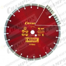 Диск алмазный CHAMPION бетон PRO 400/25,4/12 Concrete Crunch Диск алмазный CHAMPION бетон PRO 400/25,4/12 Concrete Crunch