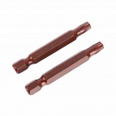 Бита T27, сталь S2, длина 50 мм, 2 шт. Бита T27, сталь S2, длина 50 мм, 2 шт.