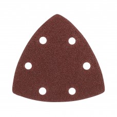 Треугольник шлифовальный на липучке (80х80х80 мм, Р80, 5 шт.) Треугольник шлифовальный на липучке (80х80х80 мм, Р80, 5 шт.)