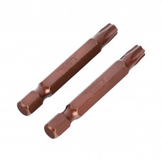 Бита T30, сталь S2, длина 50 мм, 2 шт. Бита T30, сталь S2, длина 50 мм, 2 шт.