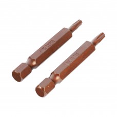 Бита T15, сталь S2, длина 50 мм, 2 шт. Бита T15, сталь S2, длина 50 мм, 2 шт.