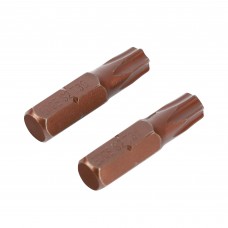 Бита T30, сталь S2, длина 25 мм, 2 шт. Бита T30, сталь S2, длина 25 мм, 2 шт.