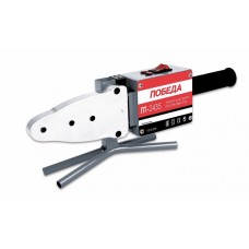 Аппарат для сварки пластиковых труб ПОБЕДА, ПТ-2435, 2 мощных нагревательных элемента, 2435 Вт., 6 насадок, металлический кейс Аппарат для сварки пластиковых труб ПОБЕДА, ПТ-2435, 2 мощных нагревательных элемента, 2435 Вт., 6 насадок, металлический кейс