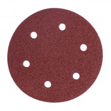 Набор круглых шлифовальных листов с перфорацией (225мм, P60) 5 шт. Набор круглых шлифовальных листов с перфорацией (225мм, P60) 5 шт.