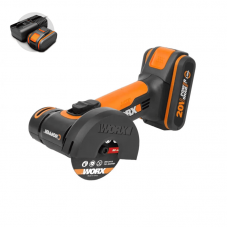Угловая шлифмашина (болгарка) WORX WX801 20V (76мм) аккумуляторная Угловая шлифмашина (болгарка) WORX WX801 20V (76мм) аккумуляторная