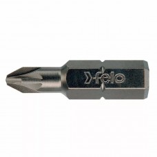 Бита крестовая PZ 2X25, серия Industrial, 2 шт в блистере Felo 02102036 Бита крестовая PZ 2X25, серия Industrial, 2 шт в блистере Felo 02102036