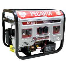 Электрогенератор БГ 4000 Э Ресанта Электрогенератор БГ 4000 Э Ресанта