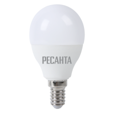 Лампа светодиодная РЕСАНТА LL-R-G45-7W-230-3K-E14 Лампа светодиодная РЕСАНТА LL-R-G45-7W-230-3K-E14