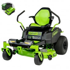 Газонокосилка с сиденьем Greenworks Zero Turn CrossoverT CRZ428 82V (107 см) бесщеточная аккумуляторная с х6 8 Ач АКБ и ЗУ Газонокосилка с сиденьем Greenworks Zero Turn CrossoverT CRZ428 82V (107 см) бесщеточная аккумуляторная с х6 8 Ач АКБ и ЗУ