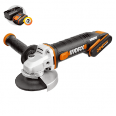 Угловая шлифмашина (болгарка) WORX WX800 20V (115мм) аккумуляторная Угловая шлифмашина (болгарка) WORX WX800 20V (115мм) аккумуляторная