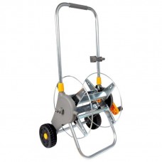 Тележка HoZelock 2460 металлическая в сборе для шланга длиной 90 м без шланга. В комплекте 2 коннектора Plus Тележка HoZelock 2460 металлическая в сборе для шланга длиной 90 м без шланга. В комплекте 2 коннектора Plus