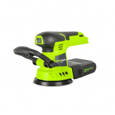 Шлифмашина Greenworks G24ROS 24V (125 мм) аккумуляторная Шлифмашина Greenworks G24ROS 24V (125 мм) аккумуляторная