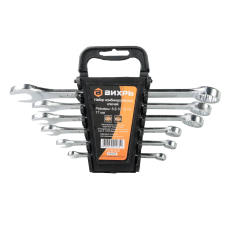 Набор комбинированных ключей ВИХРЬ 6 шт Набор комбинированных ключей ВИХРЬ 6 шт
