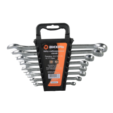Набор комбинированных ключей ВИХРЬ 8 шт Набор комбинированных ключей ВИХРЬ 8 шт