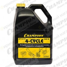 Масло для 4-тактных двигателей минеральное CHAMPION SAE30 4 л Масло для 4-тактных двигателей минеральное CHAMPION SAE30 4 л