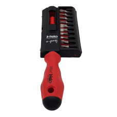 Отвертка Felo диэлектрическая с набором бит, 02091206 Отвертка Felo диэлектрическая с набором бит, 02091206