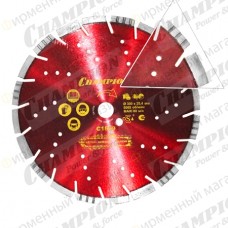 Диск алмазный CHAMPION универсальный PRO 300/25,4/10 Диск алмазный CHAMPION универсальный PRO 300/25,4/10