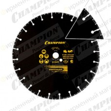 Диск алмазный CHAMPION спасательный PRO 350/25,4/4 V-tech Multi Purpose Диск алмазный CHAMPION спасательный PRO 350/25,4/4 V-tech Multi Purpose