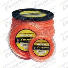 Корд триммерный Champion Twisted Square 3.0мм*164м (витой квадрат)+нож