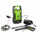 Минимойка Greenworks G1 1300W (100 бар) электрическая Минимойка Greenworks G1 1300W (100 бар) электрическая
