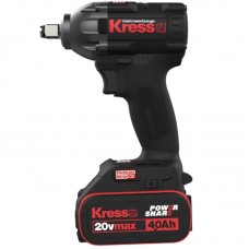 Гайковерт KRESS BL KU270.1 20V (180/300 Нм) аккумуляторный c 2x4Ач АКБ, 6А ЗУ и Кейсом