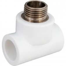 Тройник РОСТерм PPR комбинированная D32х1 НР Тройник РОСТерм PPR комбинированная D32х1 НР