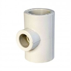 Тройник РОСТерм PPR переходной 90 гр. 110-90-110, белый Тройник РОСТерм PPR переходной 90 гр. 110-90-110, белый