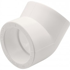 Угольник THERMOLIGHT 45гр. PP-R 40 белый (10/90) Угольник THERMOLIGHT 45гр. PP-R 40 белый (10/90)