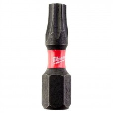 Бита Milwaukee TX25 25мм SHOCKWAVE, упак_25 Бита Milwaukee TX25 25мм SHOCKWAVE, упак_25