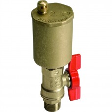 Воздухоотводчик Giacomini R99SY003 автоматический 1/2" для солнеч. систем, с отсечн. краном Воздухоотводчик Giacomini R99SY003 автоматический 1/2" для солнеч. систем, с отсечн. краном