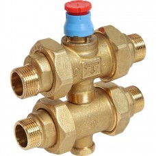 Клапан зональный Giacomini трехходовой вентильный с эксцентриками 1", R292EY005 Клапан зональный Giacomini трехходовой вентильный с эксцентриками 1", R292EY005