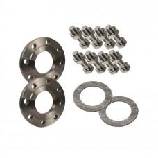 Комплект ответных фланцев LD Ду200 Ру16 из стали 20 с прокладками и крепежем Комплект ответных фланцев LD Ду200 Ру16 из стали 20 с прокладками и крепежем