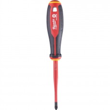Отвертка Milwaukee диэлектрическая VDE PZ/SL2 x100 трехгранная рукоятка Отвертка Milwaukee диэлектрическая VDE PZ/SL2 x100 трехгранная рукоятка