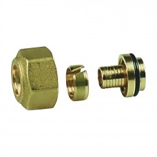 Переходник резьбовой Giacomini для трубы 18x1/2", GZ179Y042 Переходник резьбовой Giacomini для трубы 18x1/2", GZ179Y042