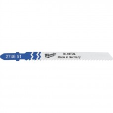 Полотно для лобзика Milwaukee T101A 75мм Sp, биметаллические, упак_5 Полотно для лобзика Milwaukee T101A 75мм Sp, биметаллические, упак_5