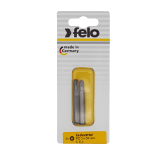 Бита Felo крестовая (PZ 3X50), 2 шт в блистере 02103536 Бита Felo крестовая (PZ 3X50), 2 шт в блистере 02103536