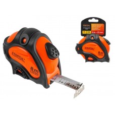 Рулетка  8м/25мм STARTUL PROFI (ST3009-0825M)
(Нейлоновое покрытие, автостоп, магнитный зацеп)