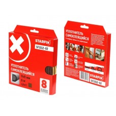 Уплотнитель "D" коричневый 9х8мм 6м STARFIX (SF1012-02) Уплотнитель "D" коричневый 9х8мм 6м STARFIX (SF1012-02)