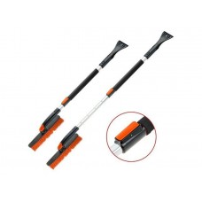 Щетка для снега 99-127см телескоп. со скребком STARTUL PROFI (ST9080-06)
(щетка-сметка снеговая)