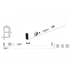 Уровень 1000 мм 2 глаз. брусковый, белый, с линейкой P05 SLOWIK (быт.)
(Нанесена линейка! 540 гр/м 0.50 мм/м) Уровень 1000 мм 2 глаз. брусковый, белый, с линейкой P05 SLOWIK (быт.)
(Нанесена линейка! 540 гр/м 0.50 мм/м)