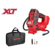 Аккум. компрессор WORTEX CTI 1811 в кор. ALL1 SOLO 18 В, 11 бар, 12 л/мин
(160 PSI / 1100 кПа, цифровой манометр, 600 мм шланг, подсветка)
