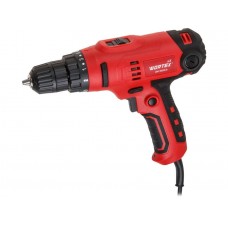 Дрель-шуруповерт WORTEX LX DR 1025 D в кор. 400 Вт, 30 Нм, 2 скор.
(Быстрозажимной патрон, шурупы до 10 мм, шнур 4 м)