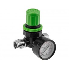 Регулятор давления с манометром ECO AR-03-14
(резьбовое соединение 1/4") Регулятор давления с манометром ECO AR-03-14
(резьбовое соединение 1/4")