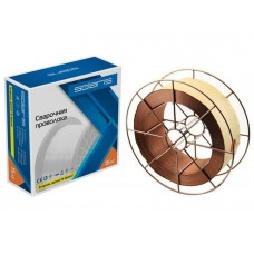 Проволока сварочная омедненная ER 70S-6 ф1,0мм (катушка BS300 15 кг) SOLARIS
(аналог СВ08Г2С)
