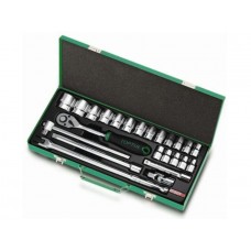 Набор головок 1/2" 8-32мм 24предм. 6гр. метал.кейс TOPTUL (GCAD2403) Набор головок 1/2" 8-32мм 24предм. 6гр. метал.кейс TOPTUL (GCAD2403)