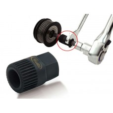 Съемник роликов 33 зуба под ключ 17мм TOPTUL (JDBD3317) Съемник роликов 33 зуба под ключ 17мм TOPTUL (JDBD3317)