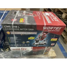 Аккум. торцовочная пила WORTEX CMS 2118 L в кор. ALL1 XLT SOLO БЕСЩЕТ., 18 В, 210 мм, лазер уценен
(глуб. до 60 мм, шир. до 115 мм)