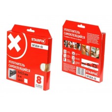 Уплотнитель "P" белый  9х5,5мм 6м STARFIX (SF1014-01)