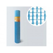 Стеклосетка штукатурная 5х5, 1мх50м, 160, синяя