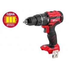Аккум. ударная дрель-шуруповерт WORTEX BD 1830-1 DLi в кор.
(18.0 В, БЕЗ АККУМУЛЯТОРА И ЗУ, 2 скор., 60 Нм, шурупы до 11 мм, бесщёточный двигатель)